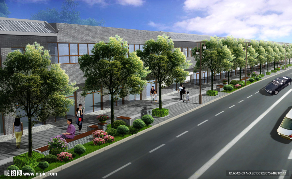 公路效果图