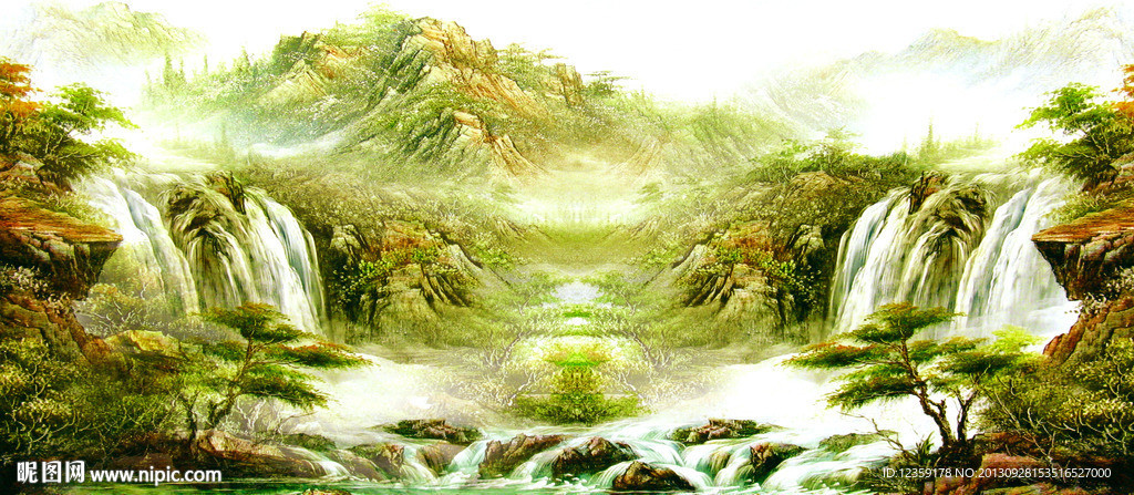 国画水墨画