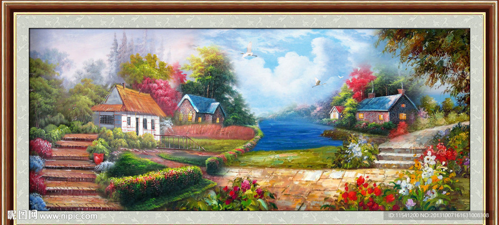 油画
