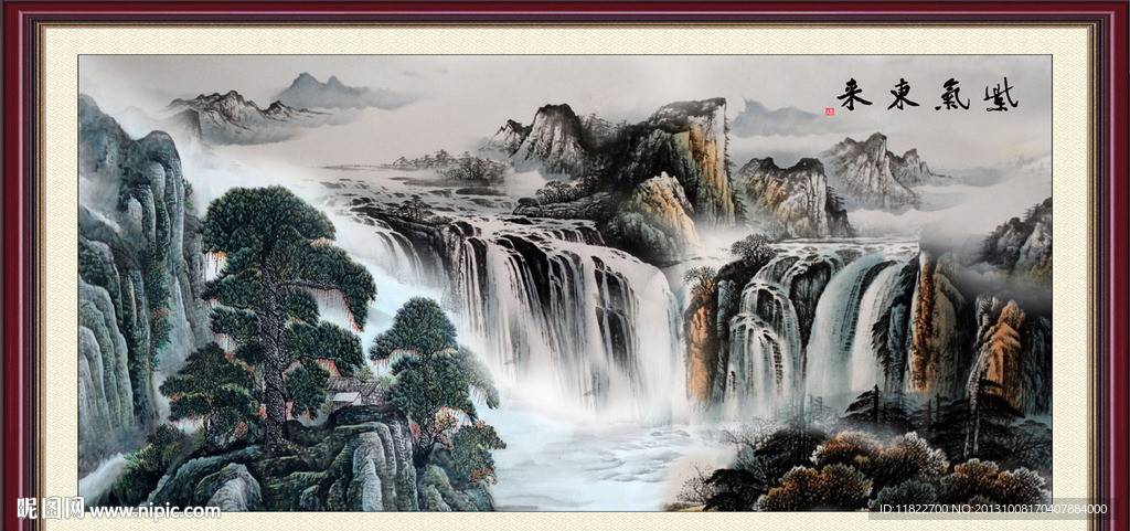 国画山水