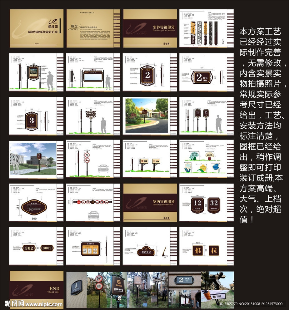小区标牌方案