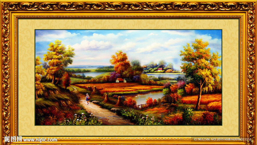风景画 油画
