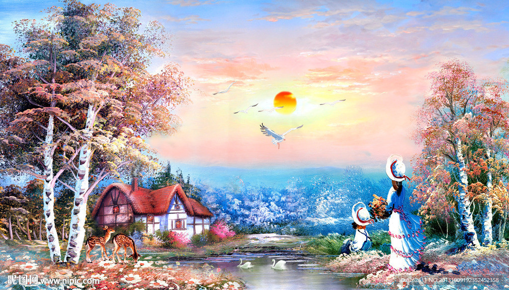 油画