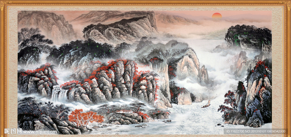 国画山水