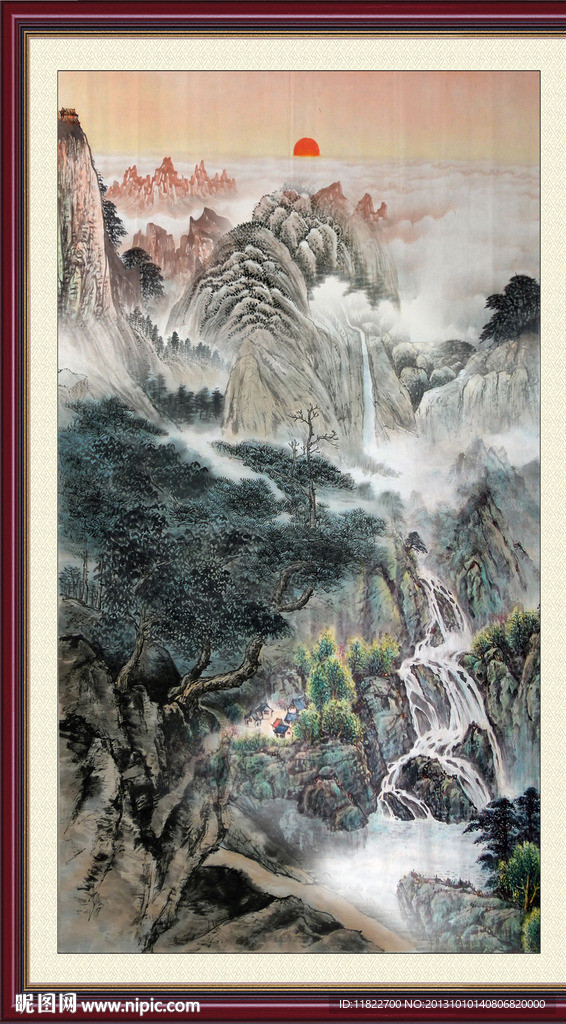 国画山水