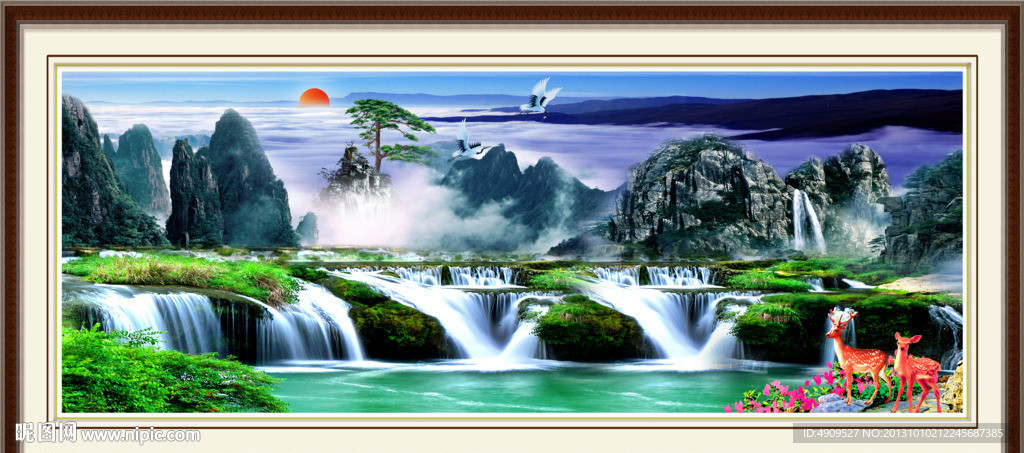 山水风景画
