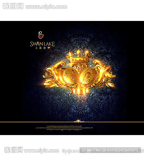 黄金王冠素材