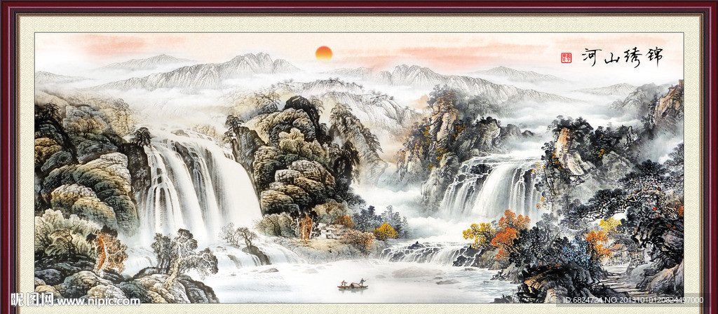 国画山水