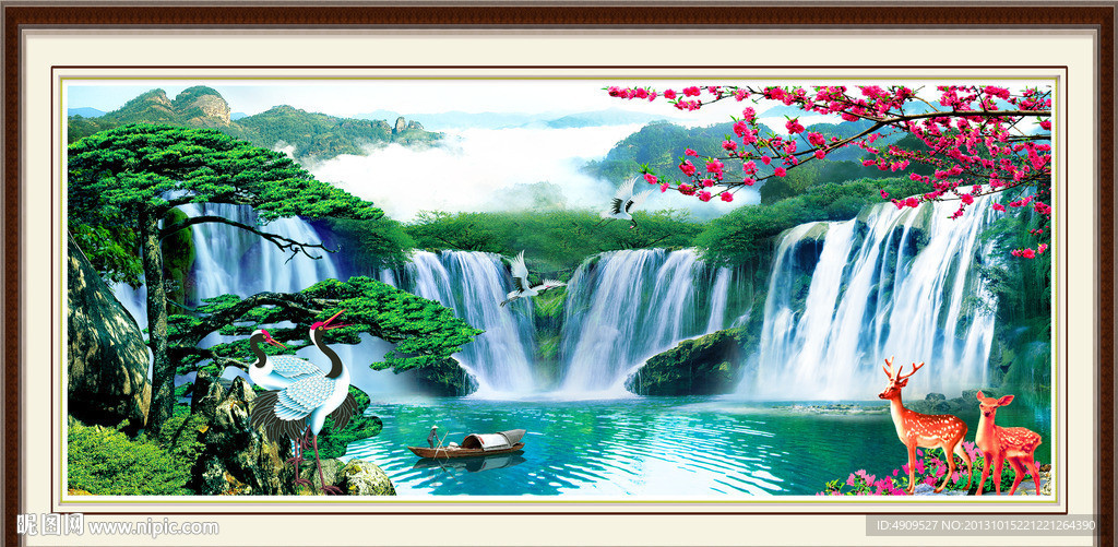 山水风景画