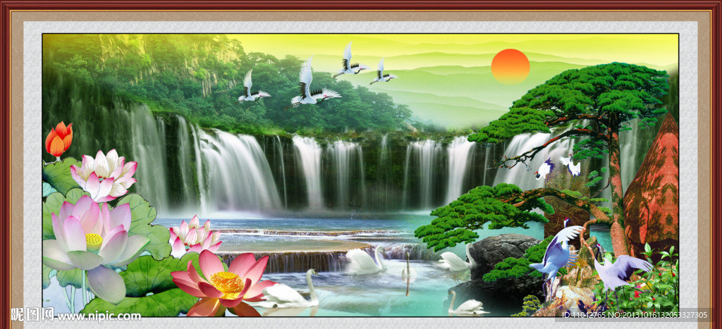 山水画