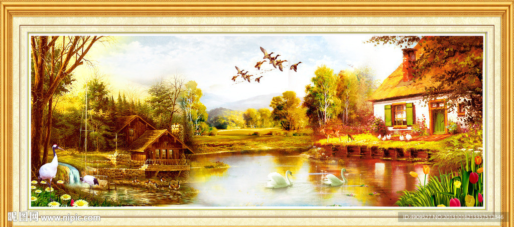 风景油画