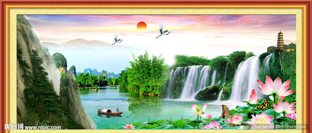 山水风景