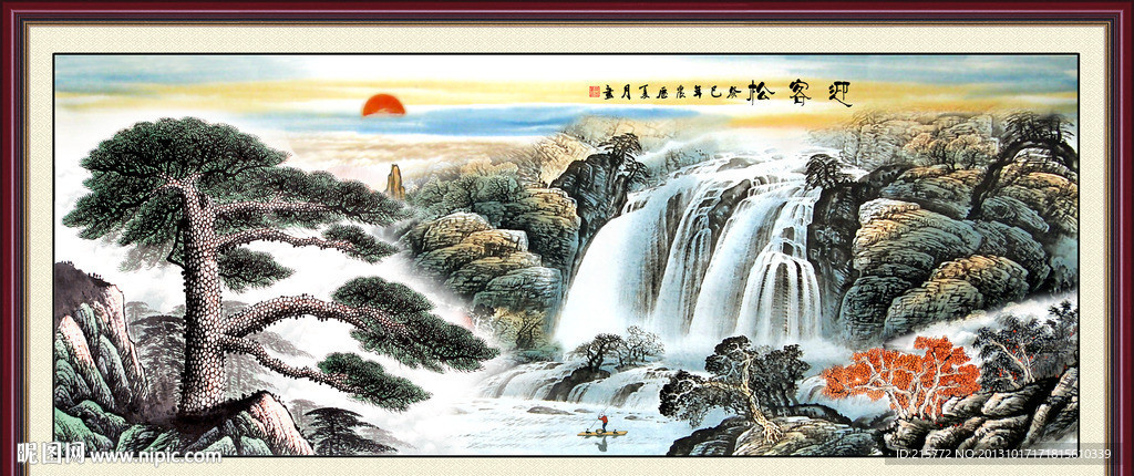 黄山迎客松