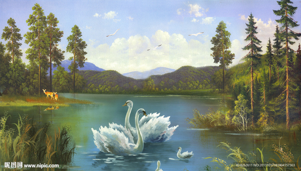 油画