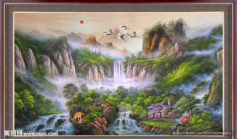 油画