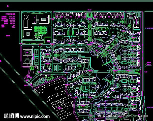 小区建筑规划CAD总