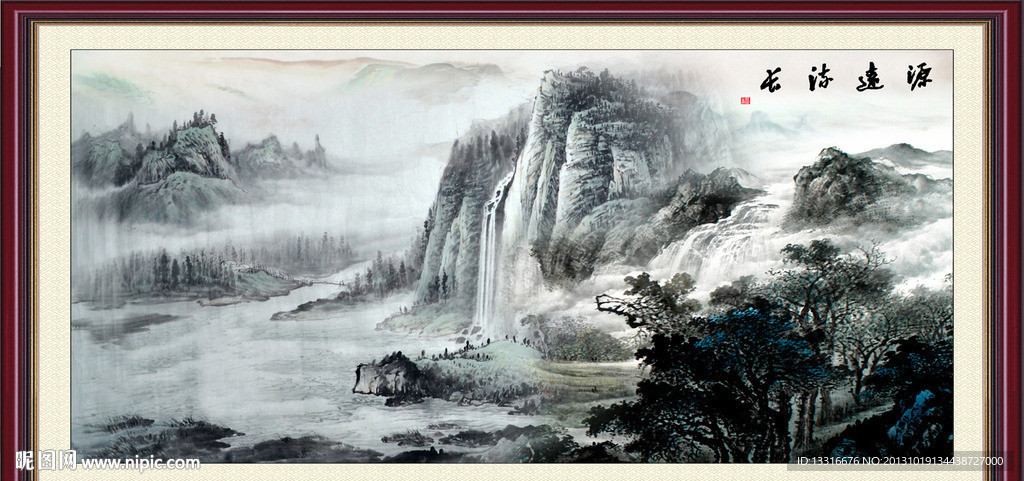 水墨山水