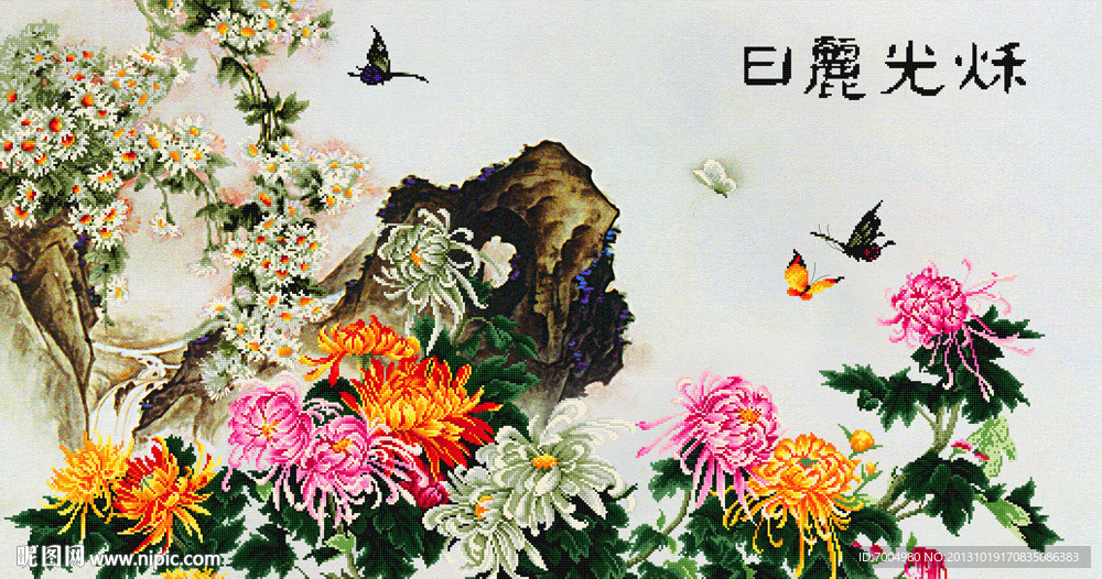 5D十字绣源件钻石画