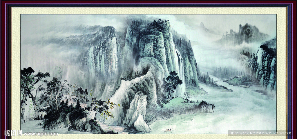 水墨画