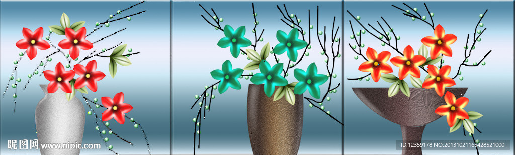 浮雕画 立体画 金属