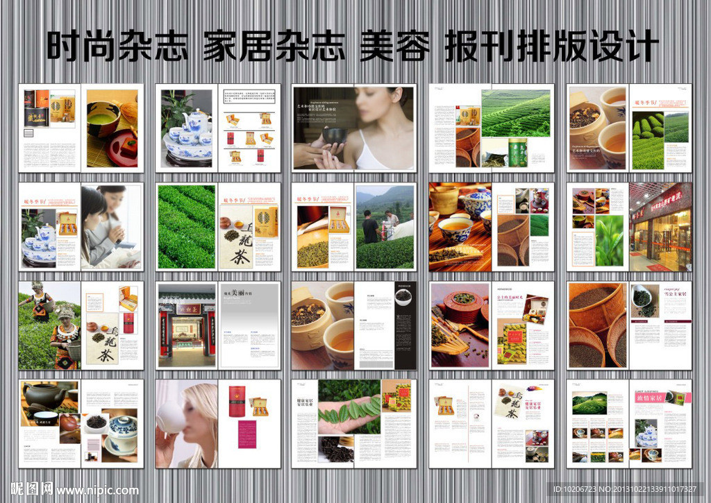 茶叶画册
