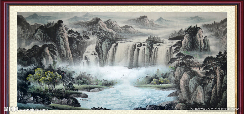 山水国画
