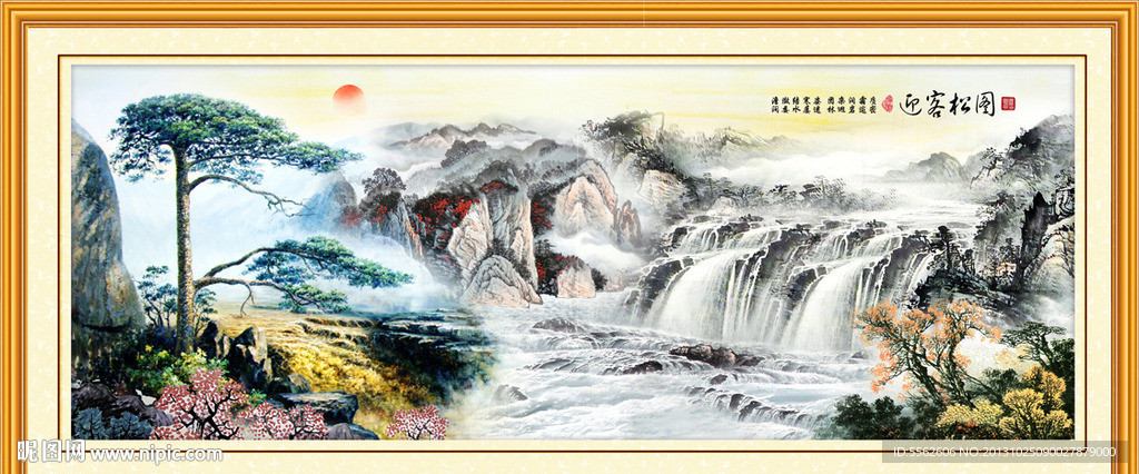 黄山迎客松