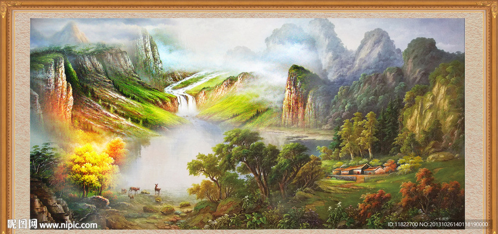 油画