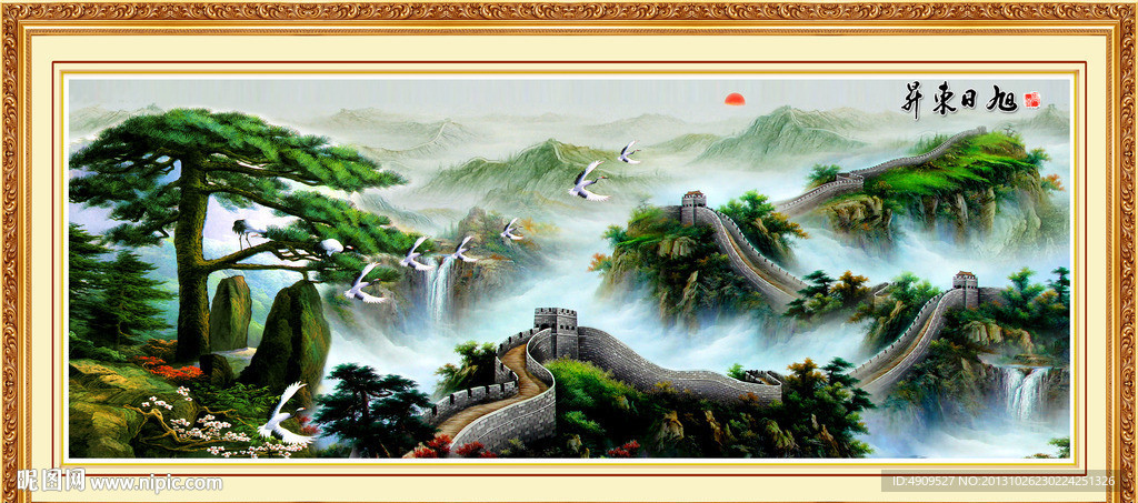 黄山迎客松
