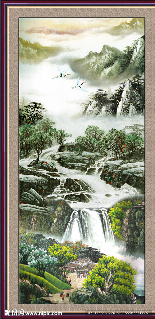 山水国画