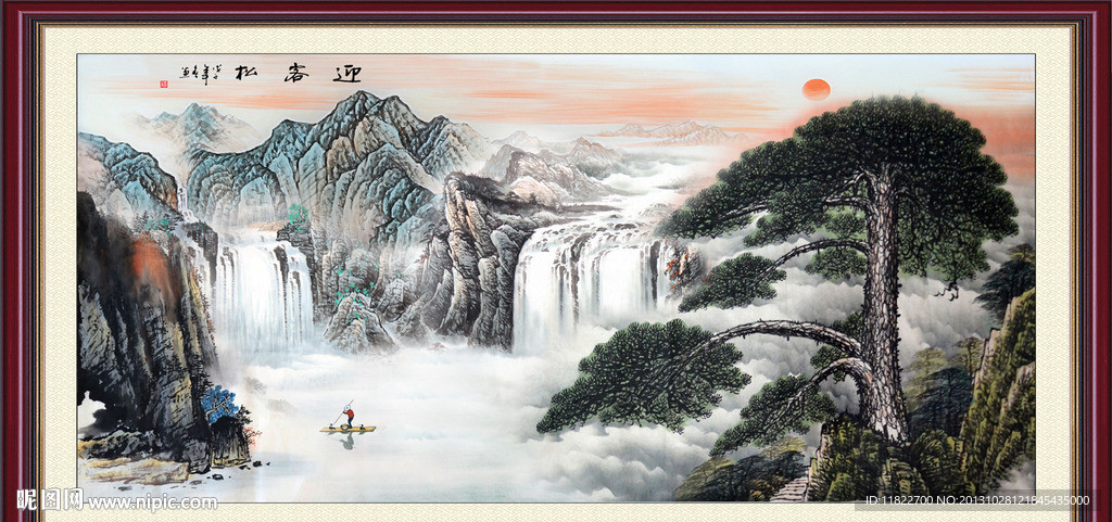 黄山迎客松