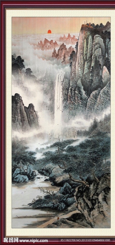 国画山水