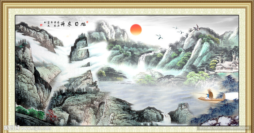 国画山水