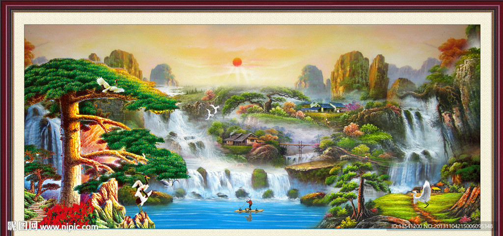 油画