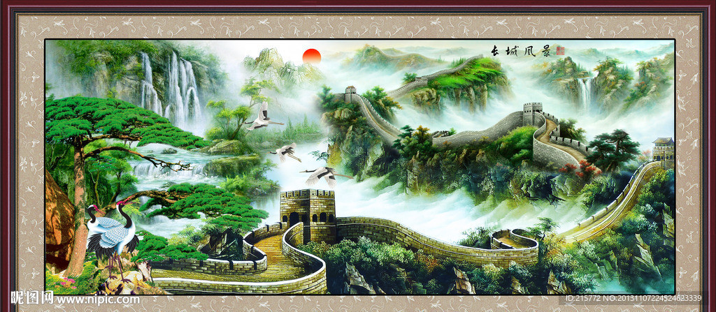 油画风景 欧式油画风