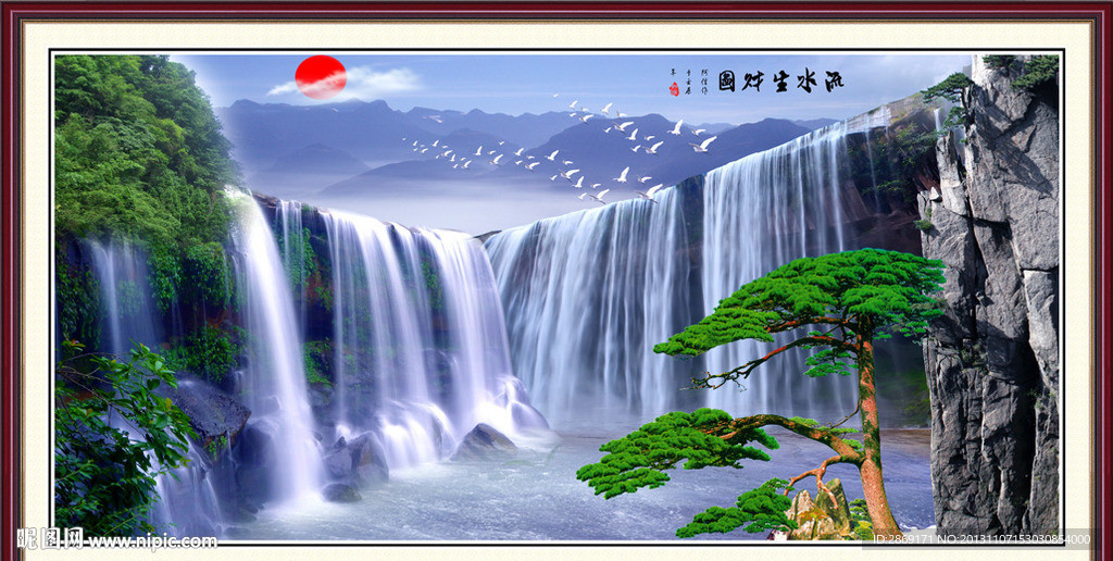 黄山迎客松
