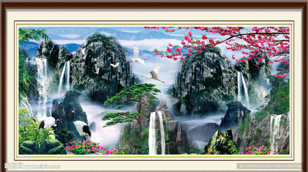 山水风景画