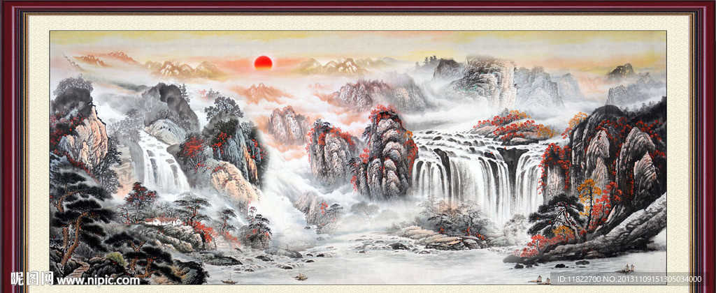旭日东升