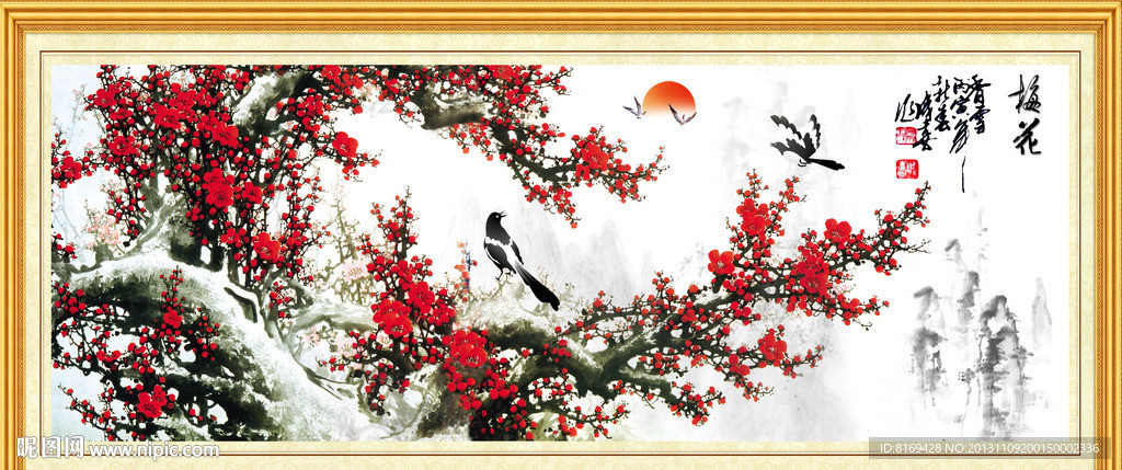 梅花 喜鹊
