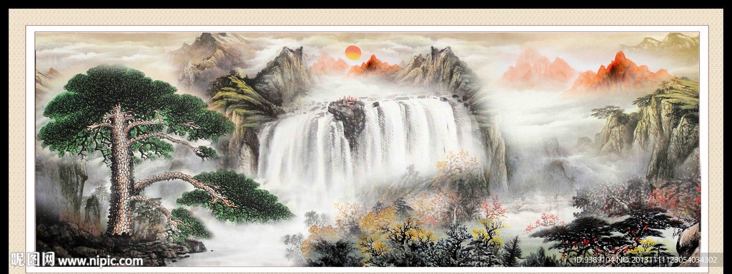 山水画