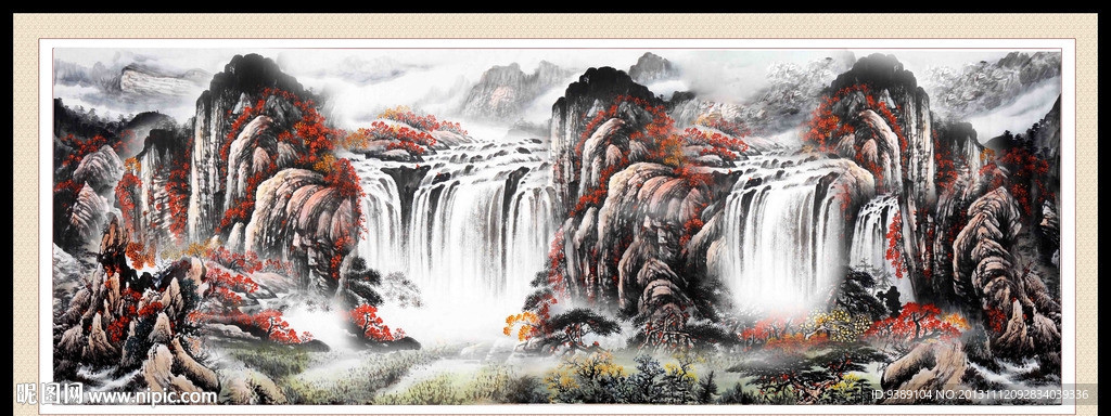 山水画