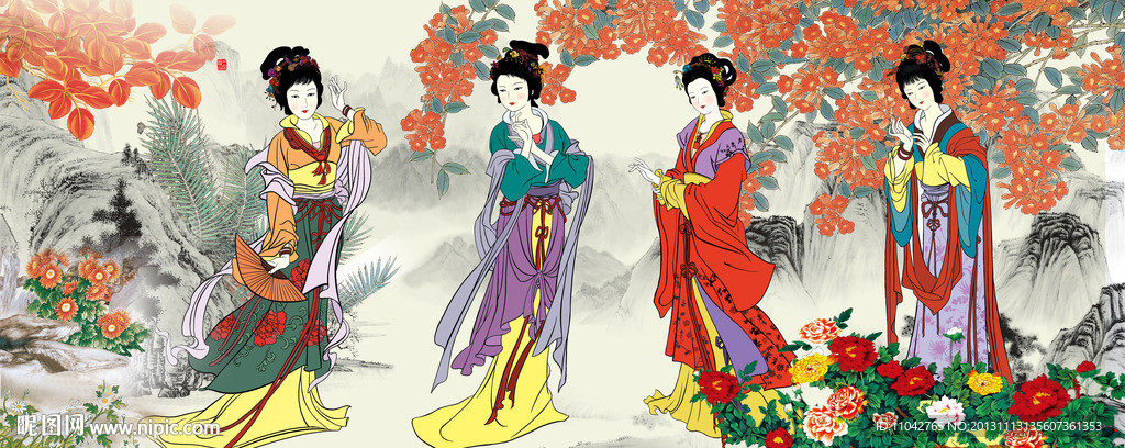 仕女图