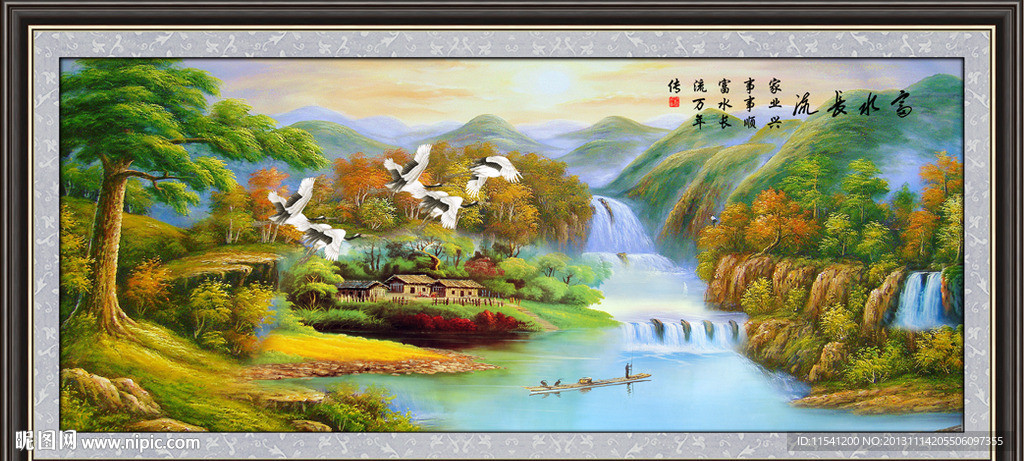 油画