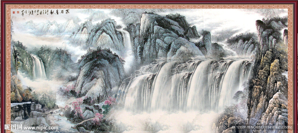 山水风景画