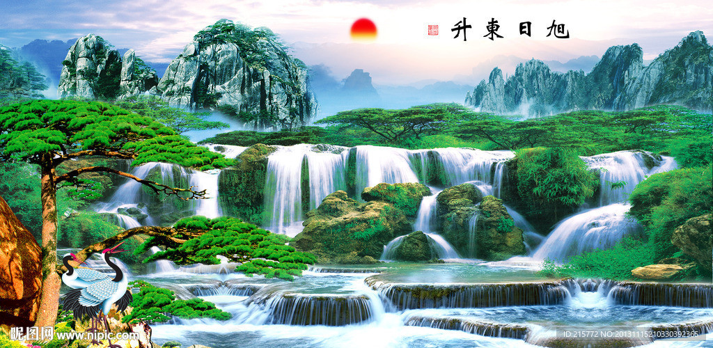 风景画 巨幅风景画