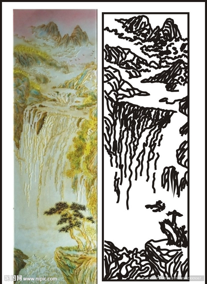 山水画