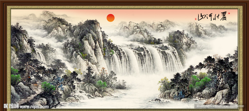 国画山水