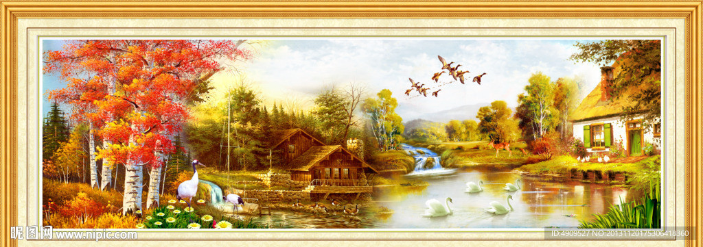风景油画