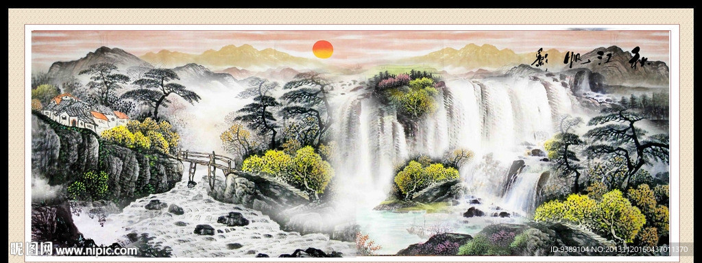 山水画