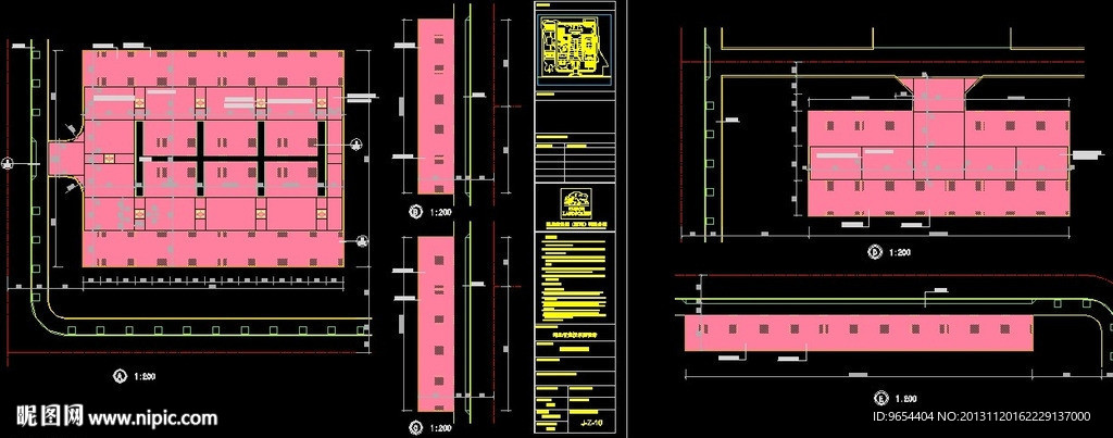 停车场地布置施工详图